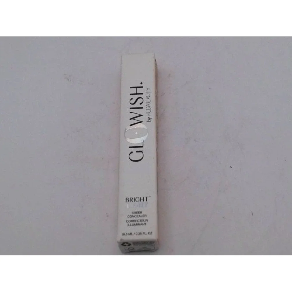 HUDA BEAUTY - GLOWISH Bright Light Hydrating Sheer Concealer, Porcelain,. BNIB